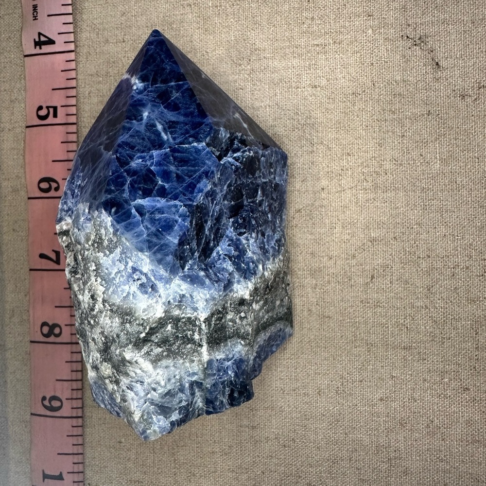 Sodalite Crystal Point